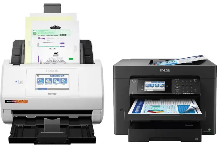 Save on select Epson printers and scanners image